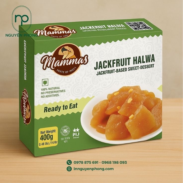 Bao bì mít sấy - công cụ marketing hiệu quả